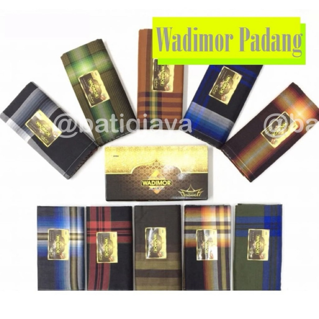 GROSIR 10 pcs-Sarung Pria Wadimor Padang/manise/polos/polos tumpal/manik-manik/tiga dara/aceh