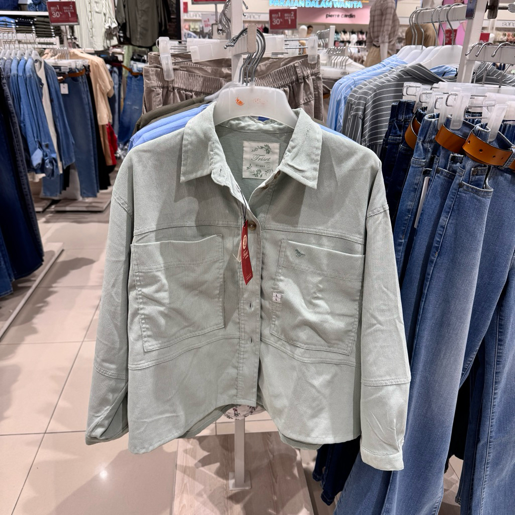 TRISET - SALE Outer Kemeja Wanita (S-XL)