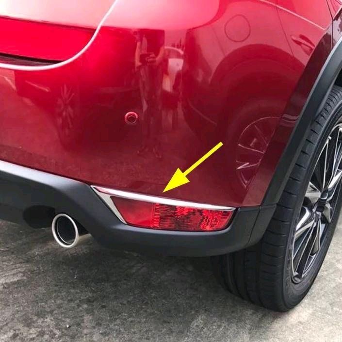 Lis Cover Reflector Fog Lamp Belakang untuk Mazda CX5 CX-5 KF 2017 - 2021