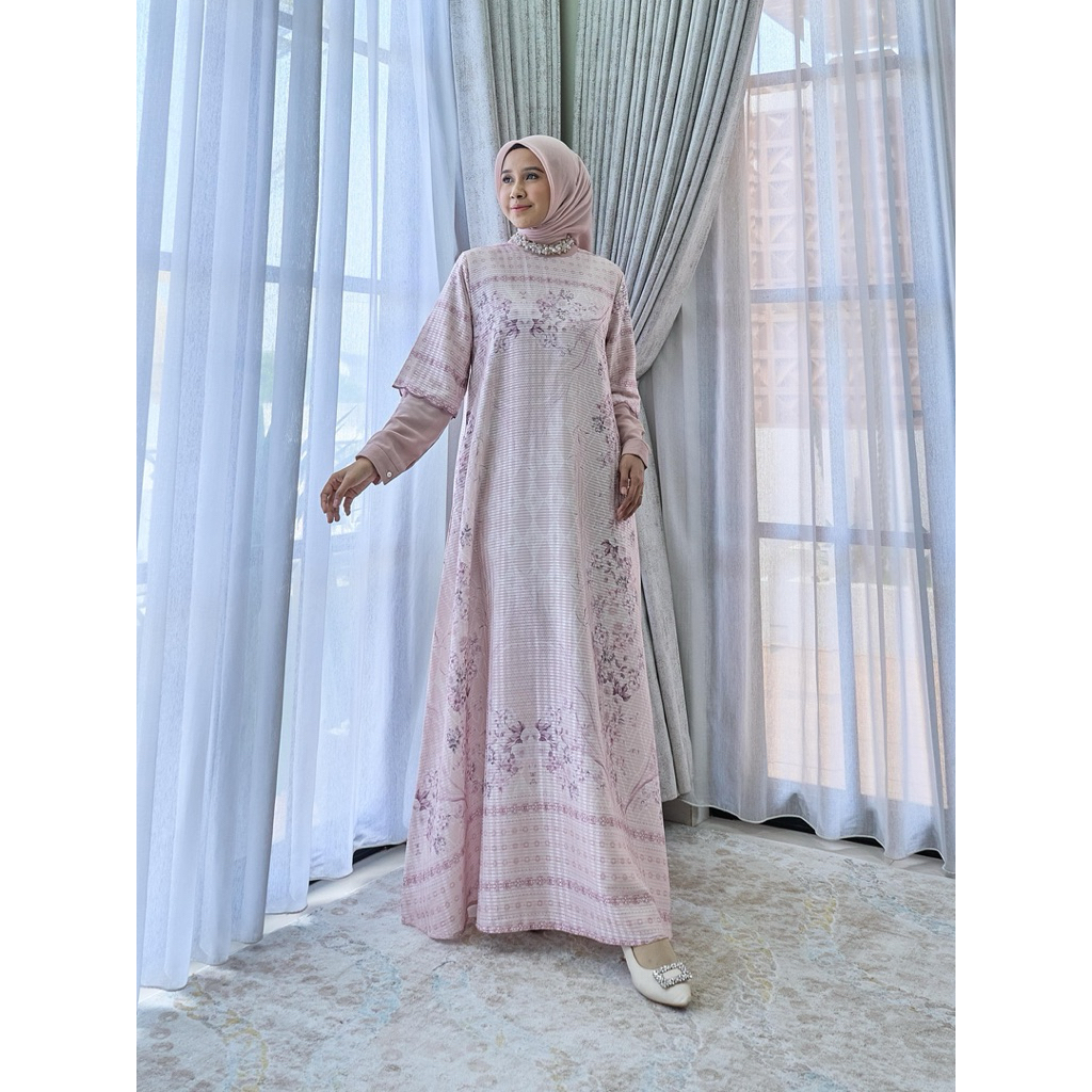 ALLEXA 2 STANDAR JUMBO GAMIS DRESS PREMIUM BY MAREVI