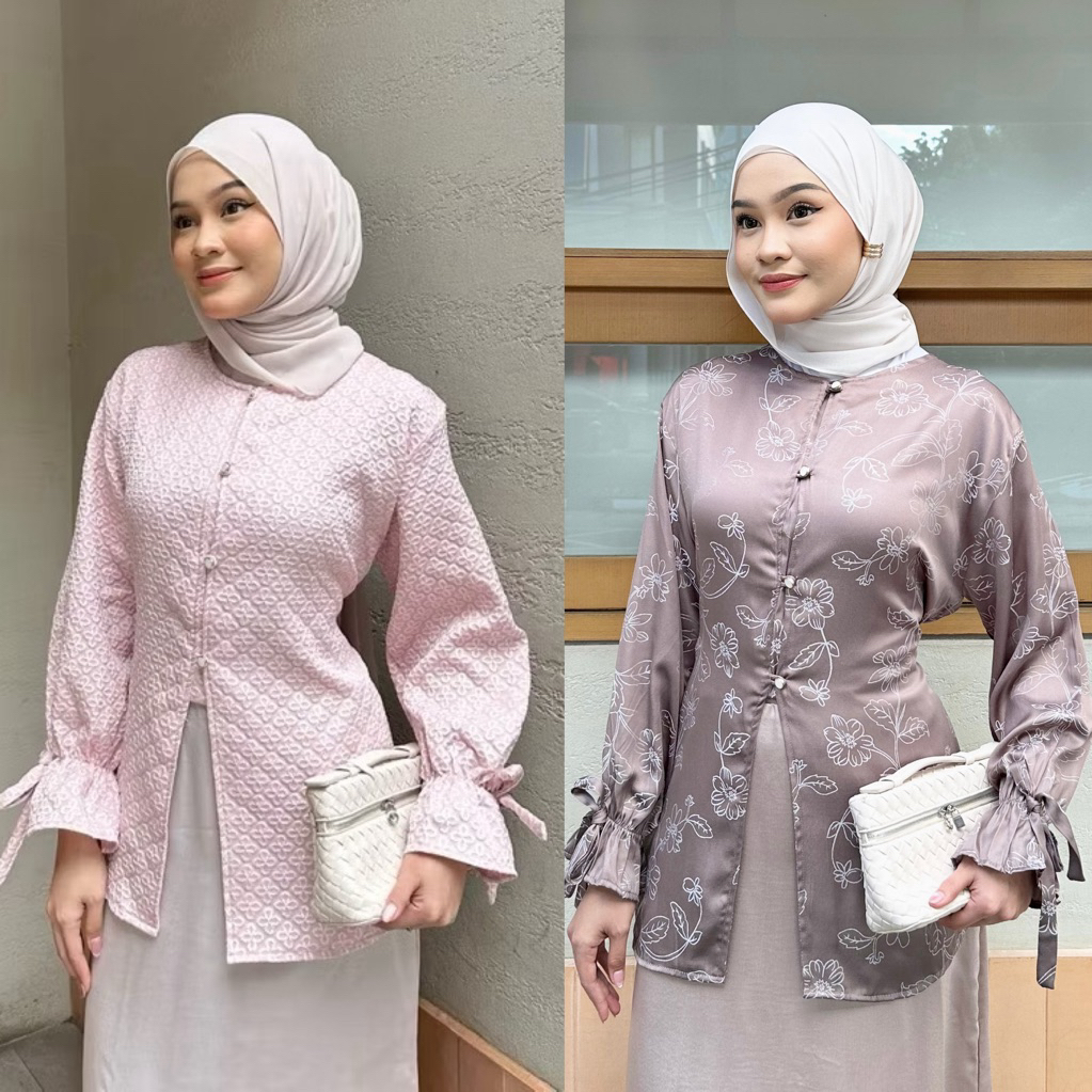 [Fn] Kekinian - Zerrin Blouse / Blouse Kebaya / Blouse Jaguard
