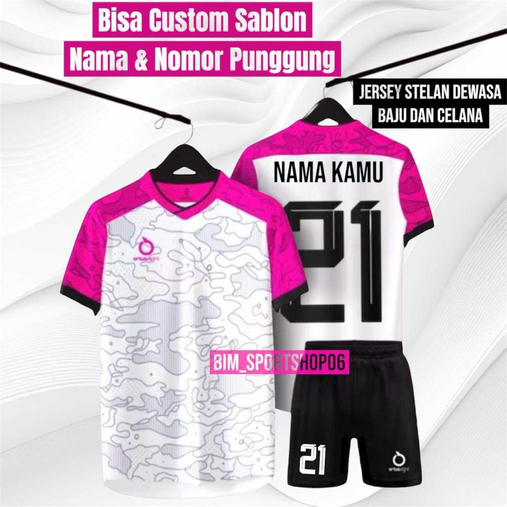 GRATIS SABLON NAMA & NOMOR PUNGGUNG JERSEY STELAN PREMIUM JERSEY FUTSAL JERSEY BOLA STELAN DEWASA UN