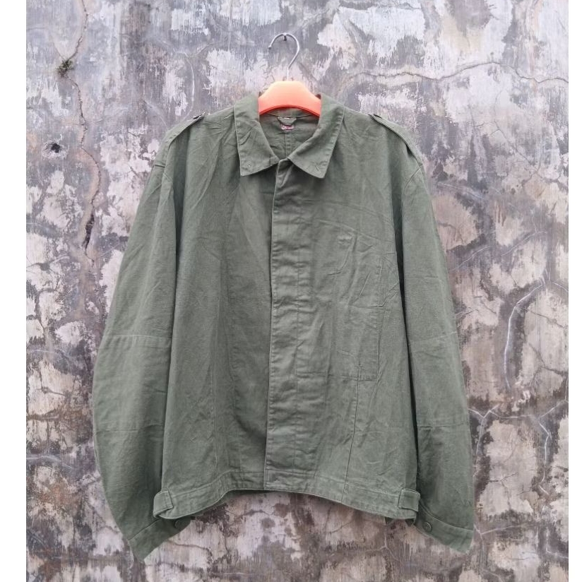 swedish army motorcycle work jacket not buzz rickson