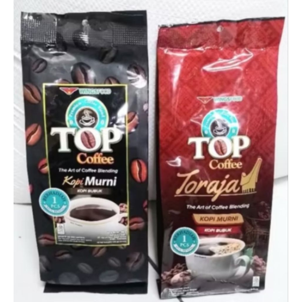 

Top Coffe murni kopi bubuk 158gr // Top coffe toraja kopi bubuk 158gr