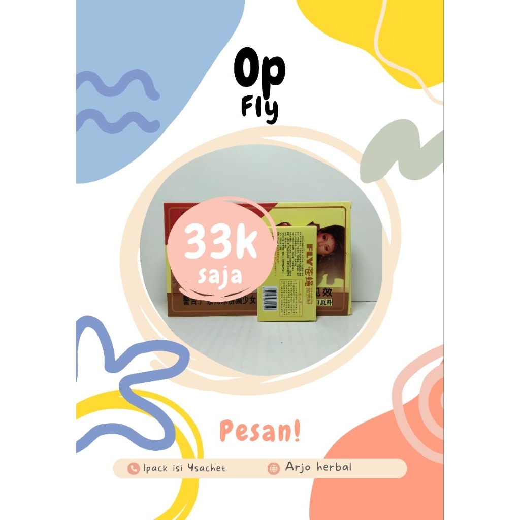 kotak op terbang fly ukuran 2 x 1 x 4