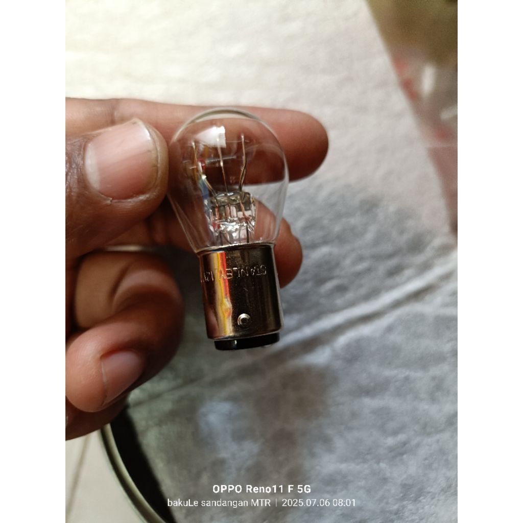 bohlam lampu belakang stoplamp stop Honda Supra grand Kirana karisma Supra x 125 Supra fit 12V 18/5W