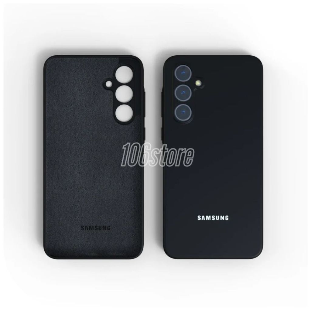 S 21 FE Case High Copy Original Samsung Galaxy S21 FE 5G Softcase Casing S21FE Liquid Silicone Black