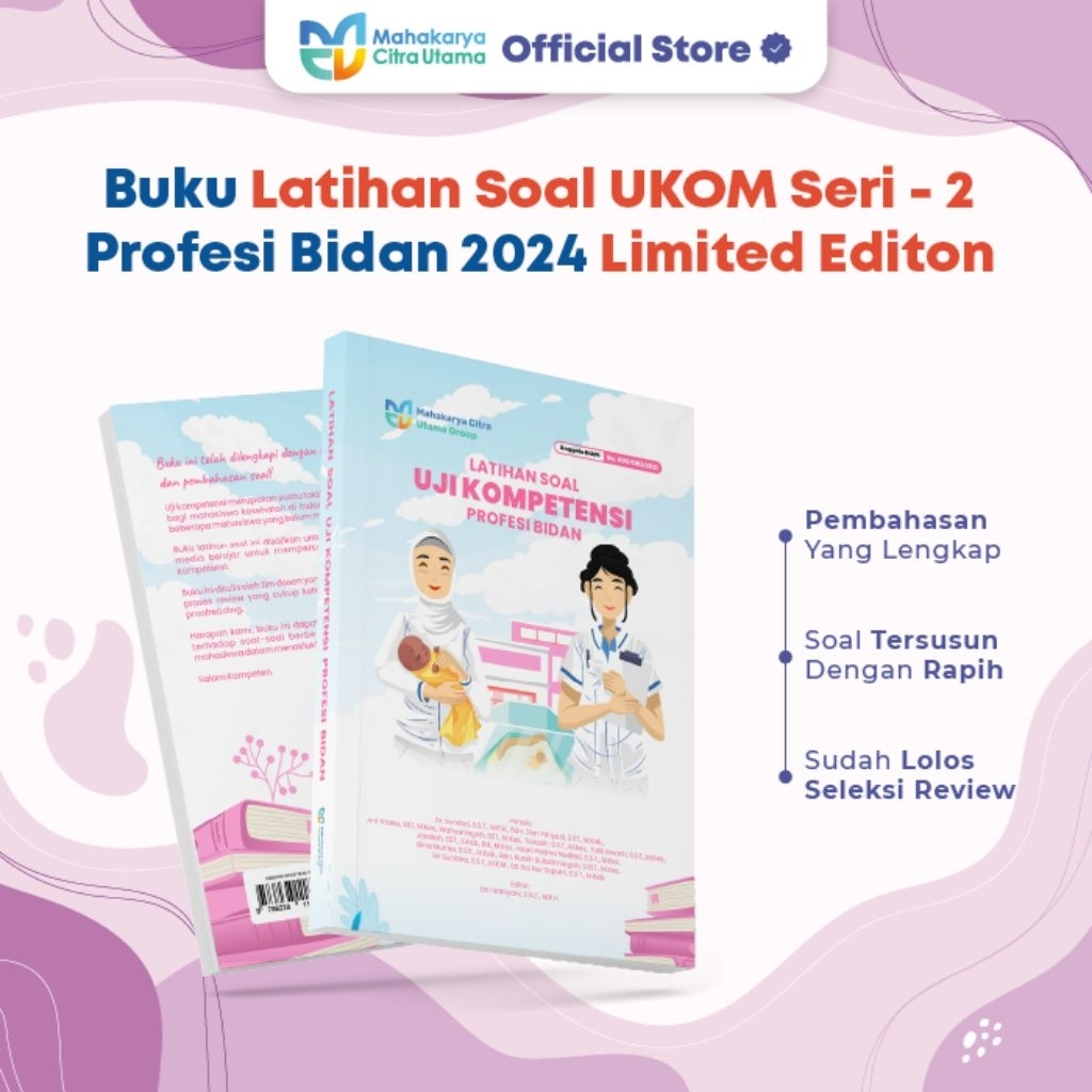 Buku UKOM Profesi Bidan Seri II - Latihan Soal Uji Kompetensi Profesi Bidan