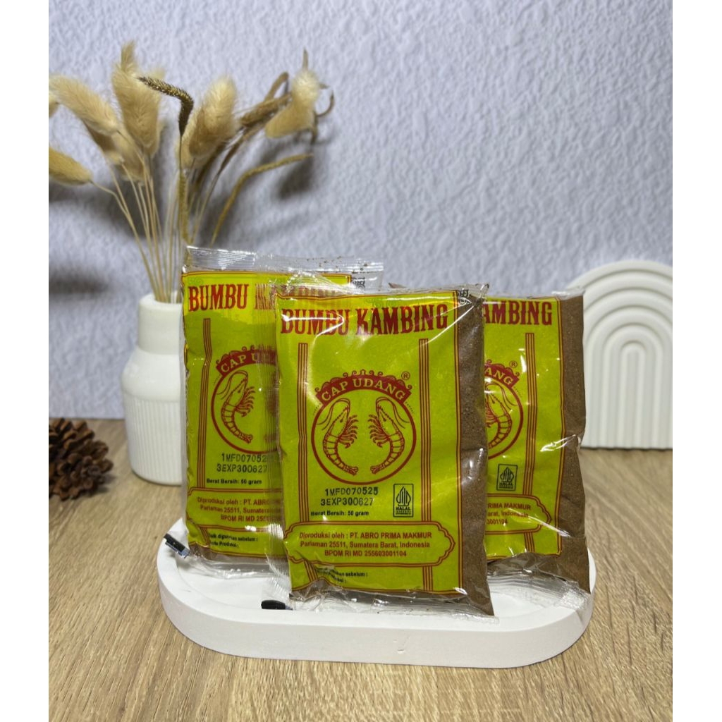 

Bumbu Kambing cap Udang Bubuk Kari