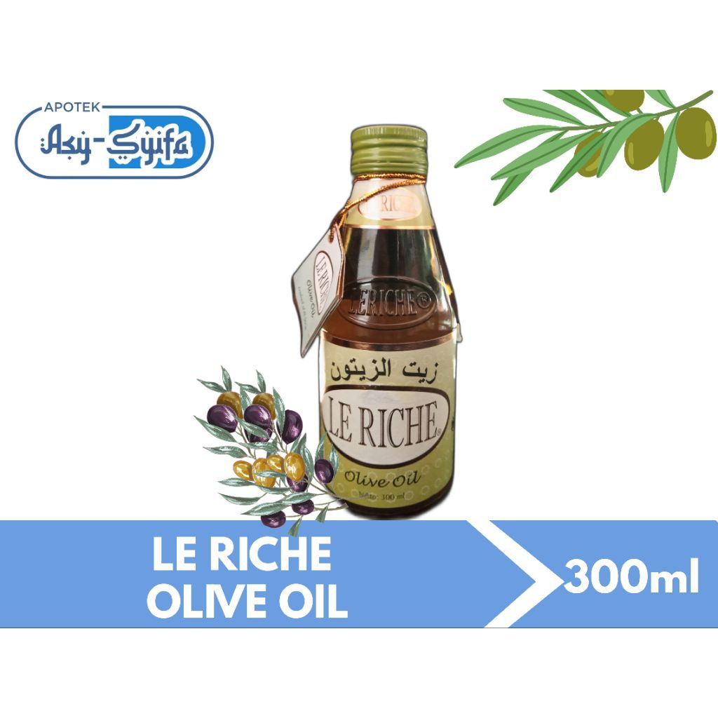 

LE RICHE OLIVE OIL || MINYAK ZAITUN 300 ML