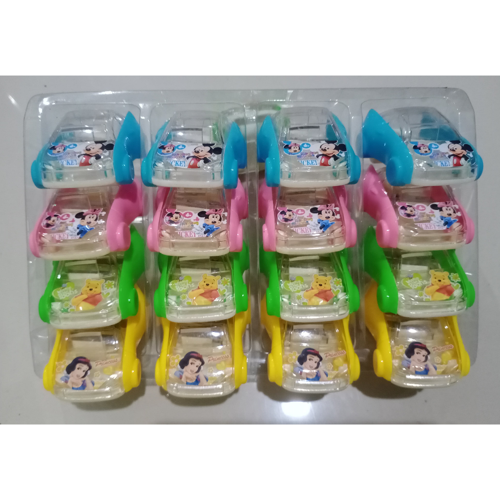 

Rautan Pensil Motif Mobil - Serutan Pensil 2 Lubang