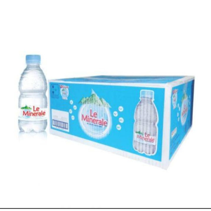 

Air Mineral Le Minerale 330 ML ( isi 24 Botol)