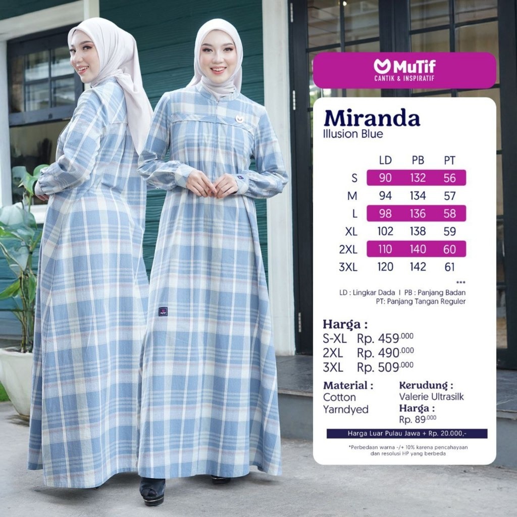 PROMO MIRANDA GAMIS BY MUTIF