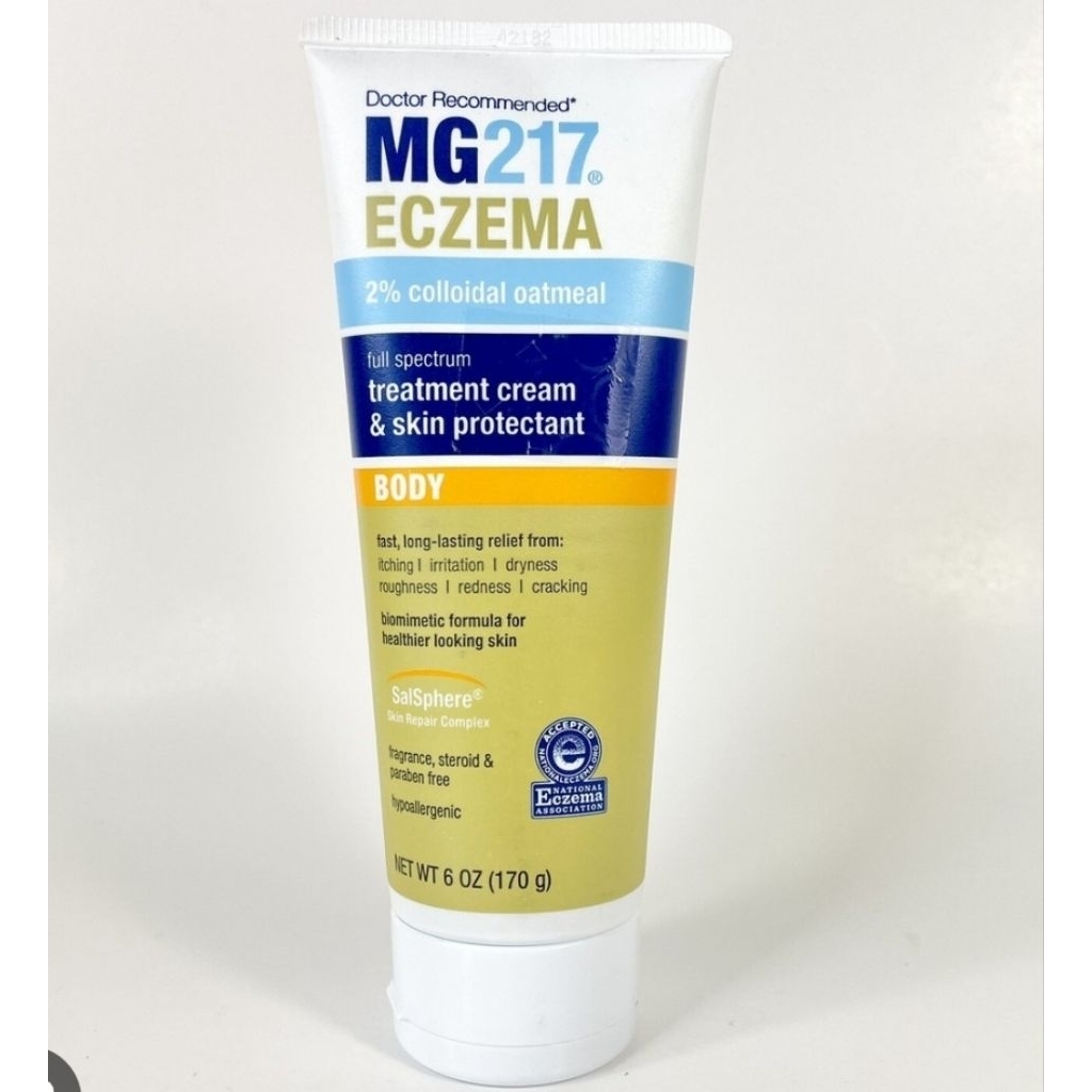 MG217 Eczema Body Cream with 2% Colloidal Oatmeal 170 Gr
