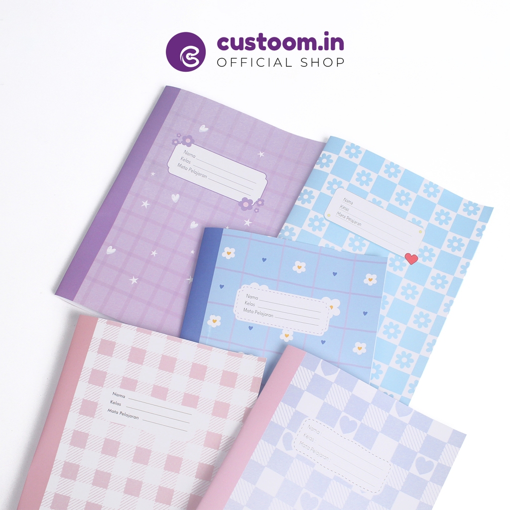 

Sampul Buku #Tema Aesthetic (Untuk B5 dan A5) - Sampul Buku Estetik - Sampul Buku Korean Style | Custoomin