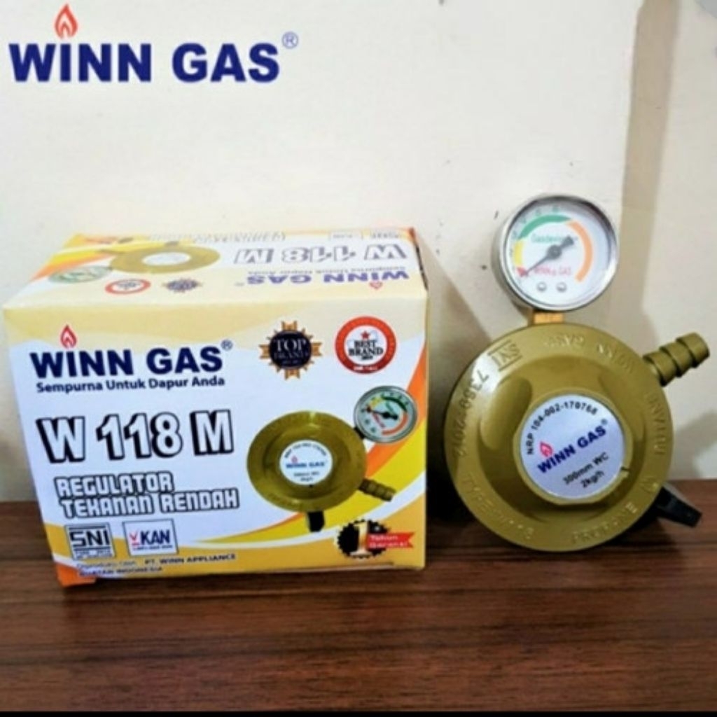 Regulator Gas Win low pressure W118m Original