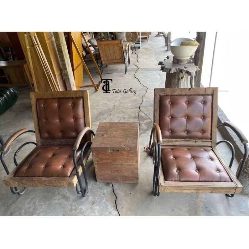 Kursi Becak Teras Set Klasik Unik Antik