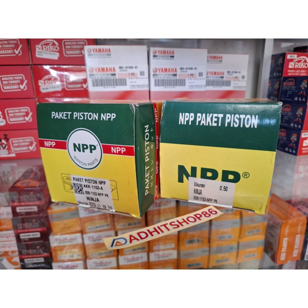 PISTON KIT / SEHER KIT NINJA NPP STD 59 MM NINJA NPP SEHER KIT NINJA NPP STD SIZE 50