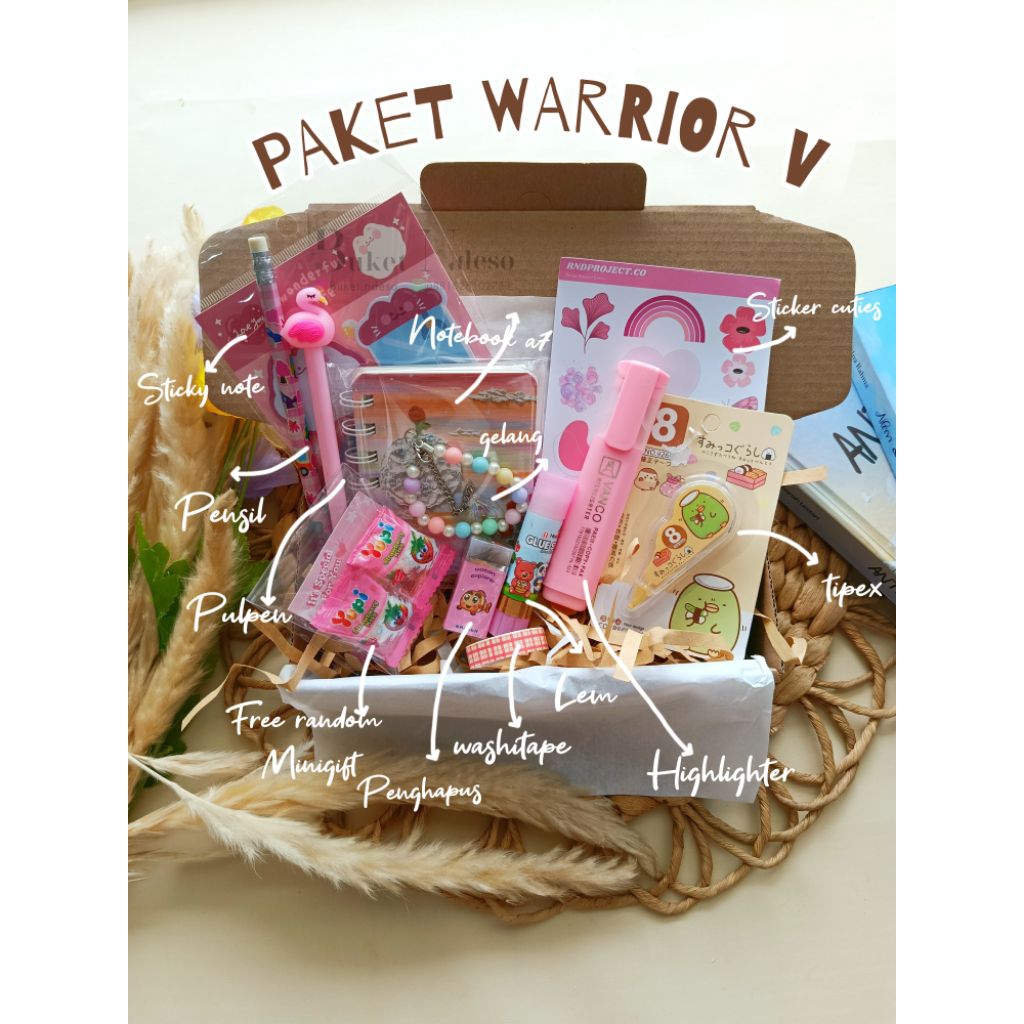 

PAKET WARRIOR V | GIFT BOX ATK | GIFT BOX LUCU | HAMPERS BOX