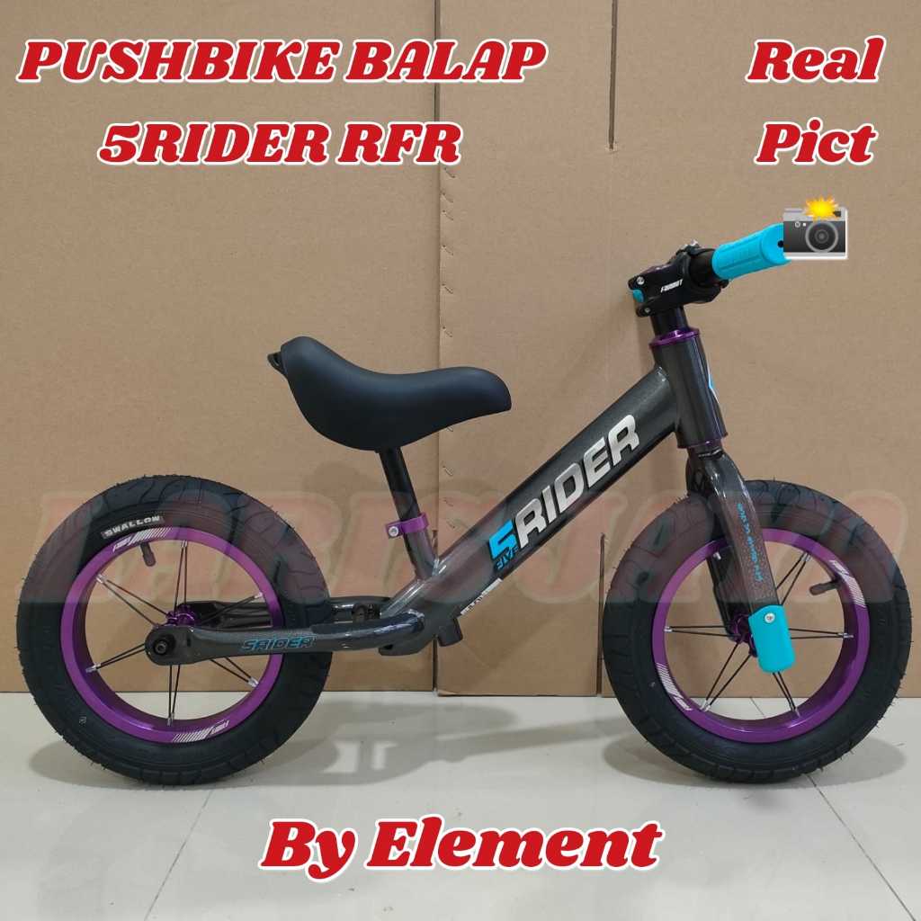 BONUS BELL Pushbike 5rider RFR element pushbike balance bike element 5rider WAVE sepeda keseimbangan