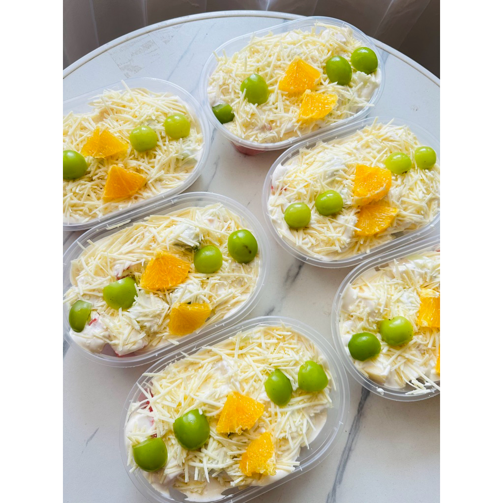 

Salad Buah Cream Cheese Tanpa Mayo