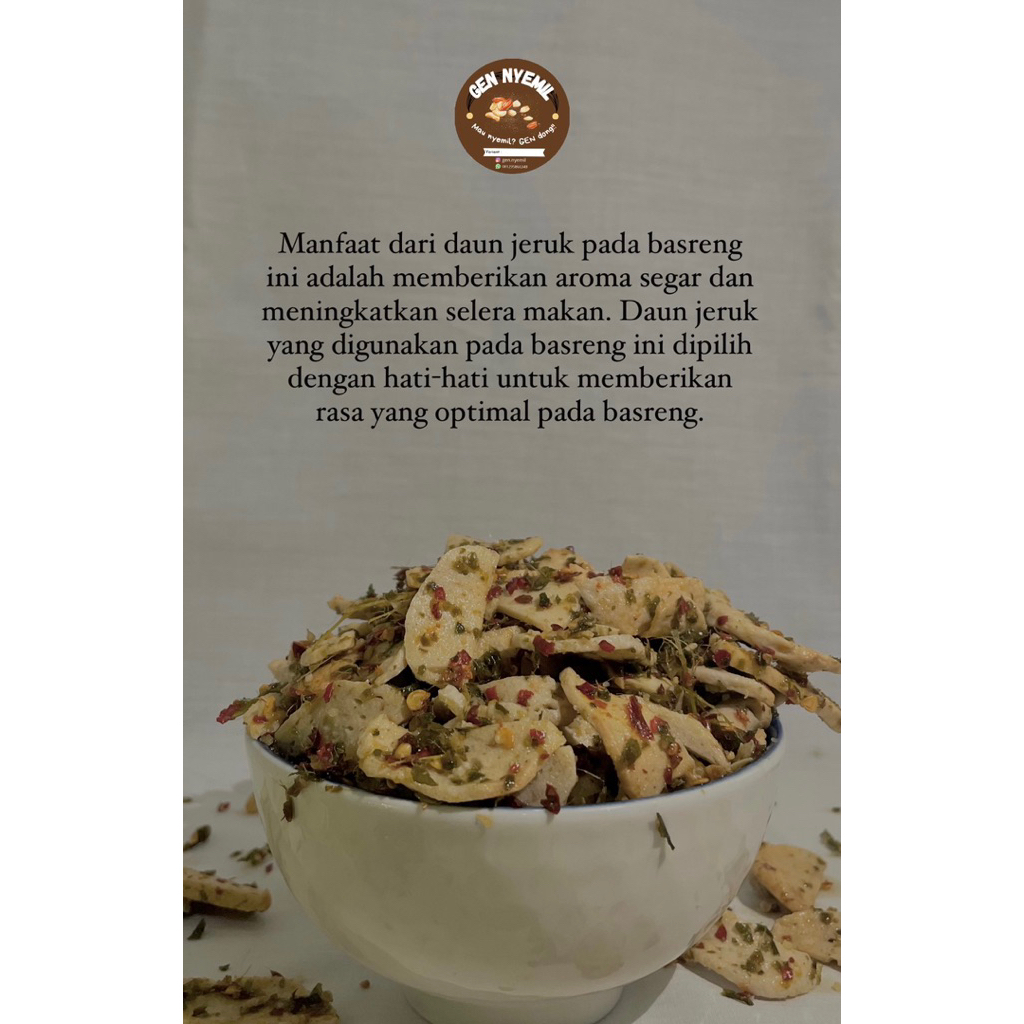 

Basreng Daun Jeruk Homemade Pedas CABE ASLI || FRESH Goreng Dadakan