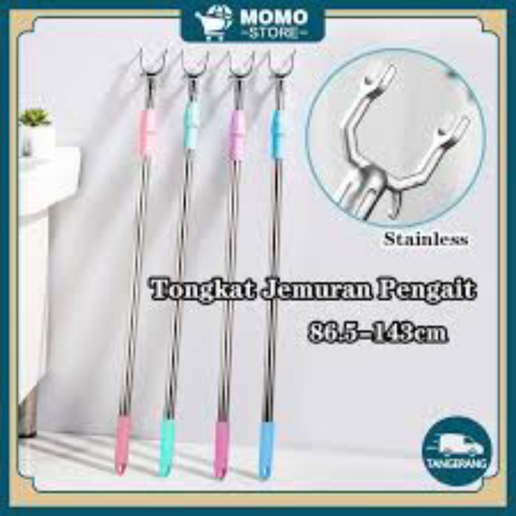 galah hanger tongkat jemuran baju