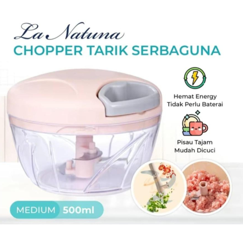 Chopper Dapur Alat Blender Tarik Manual Multifungsi / Blender Daging dan Bumbu