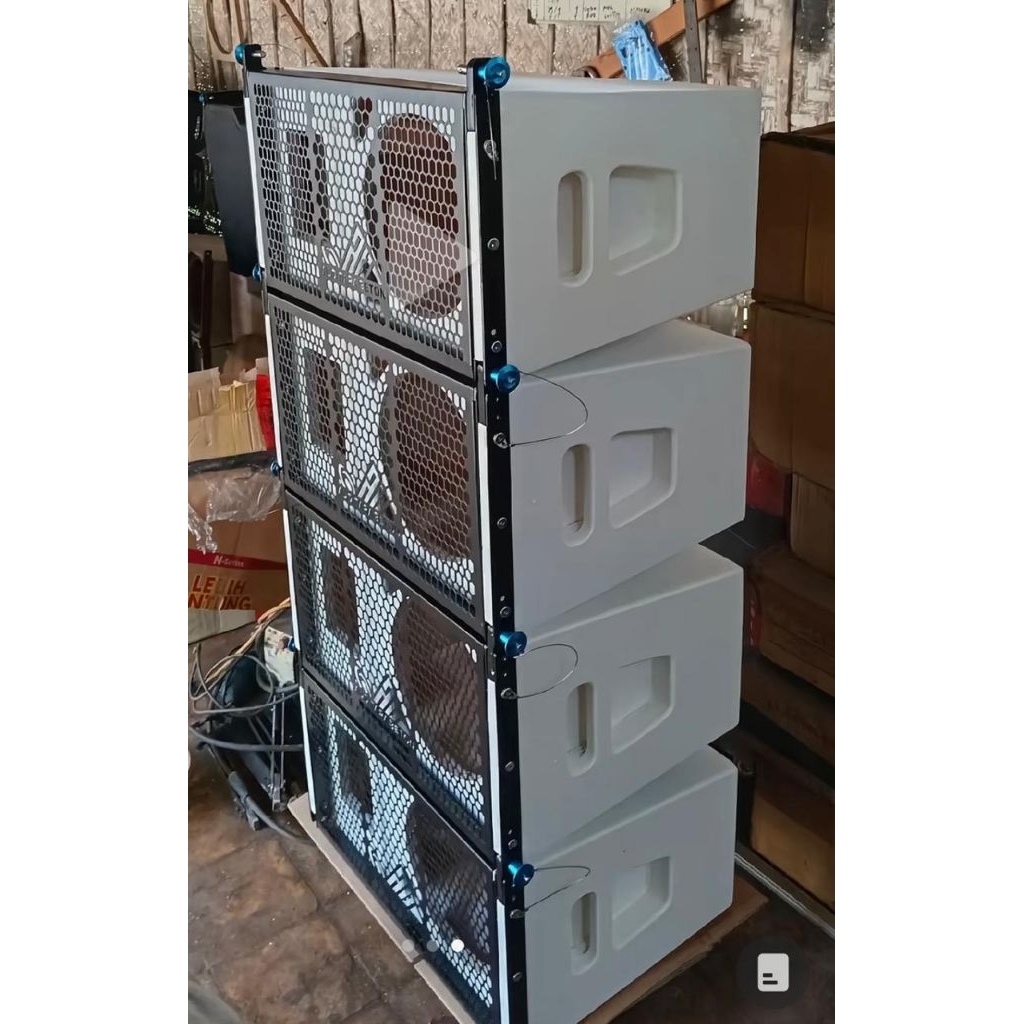 paket 2box midle box line array 10inch single tw
