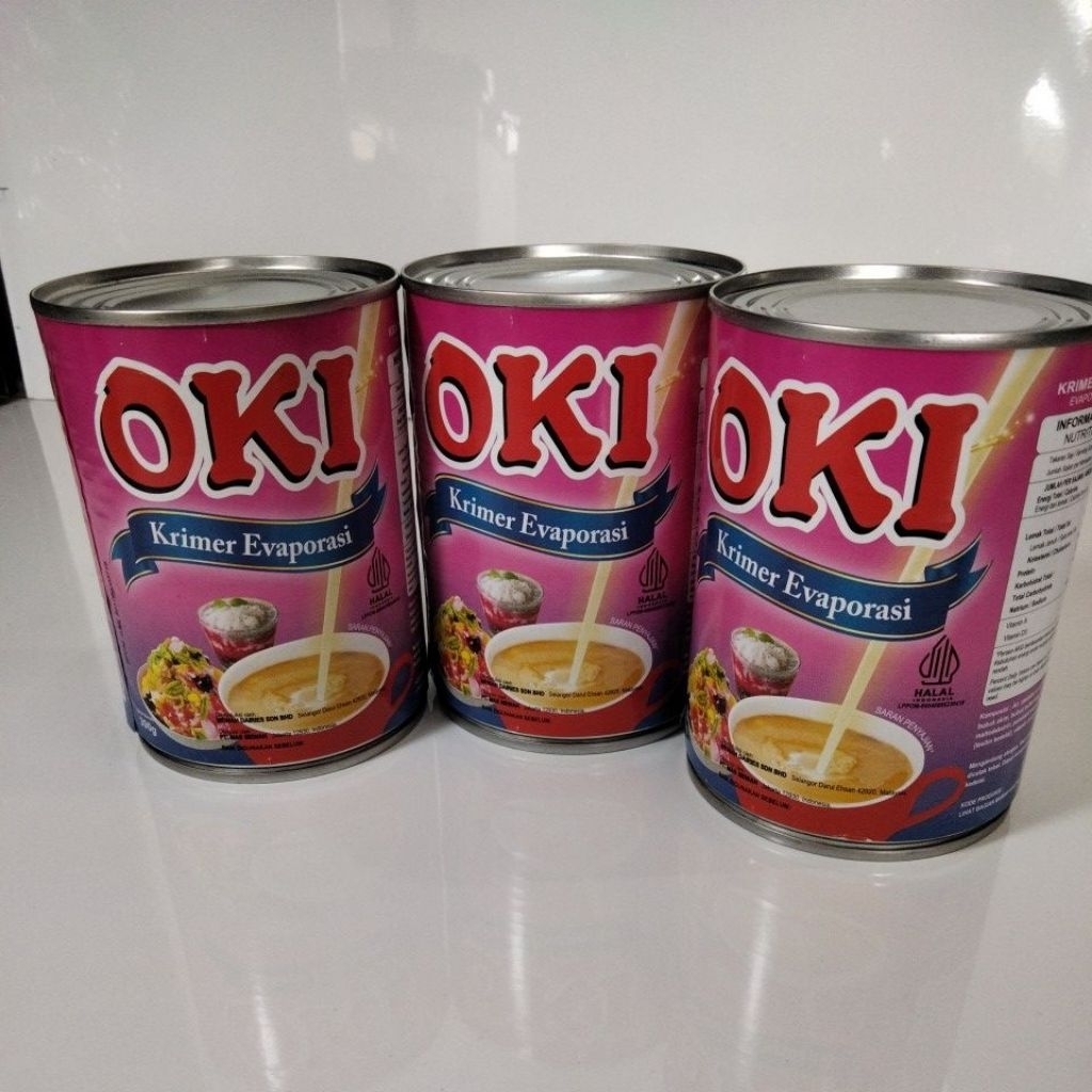 

susu evaporasi OKI 390gr exp mei 2026