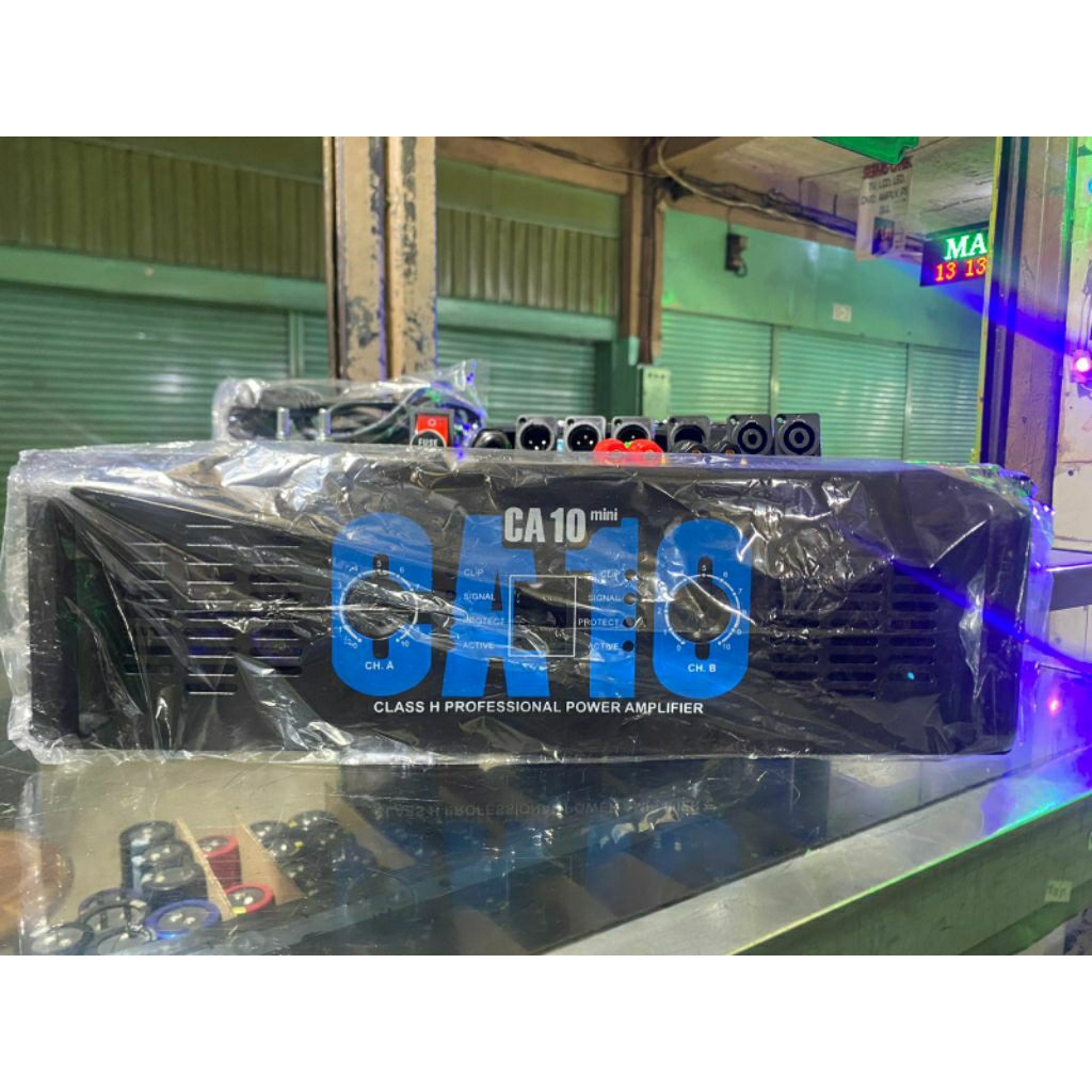 BOX POWER AMPLIFIER CA 10 MINI PLUS AKSESORIS
