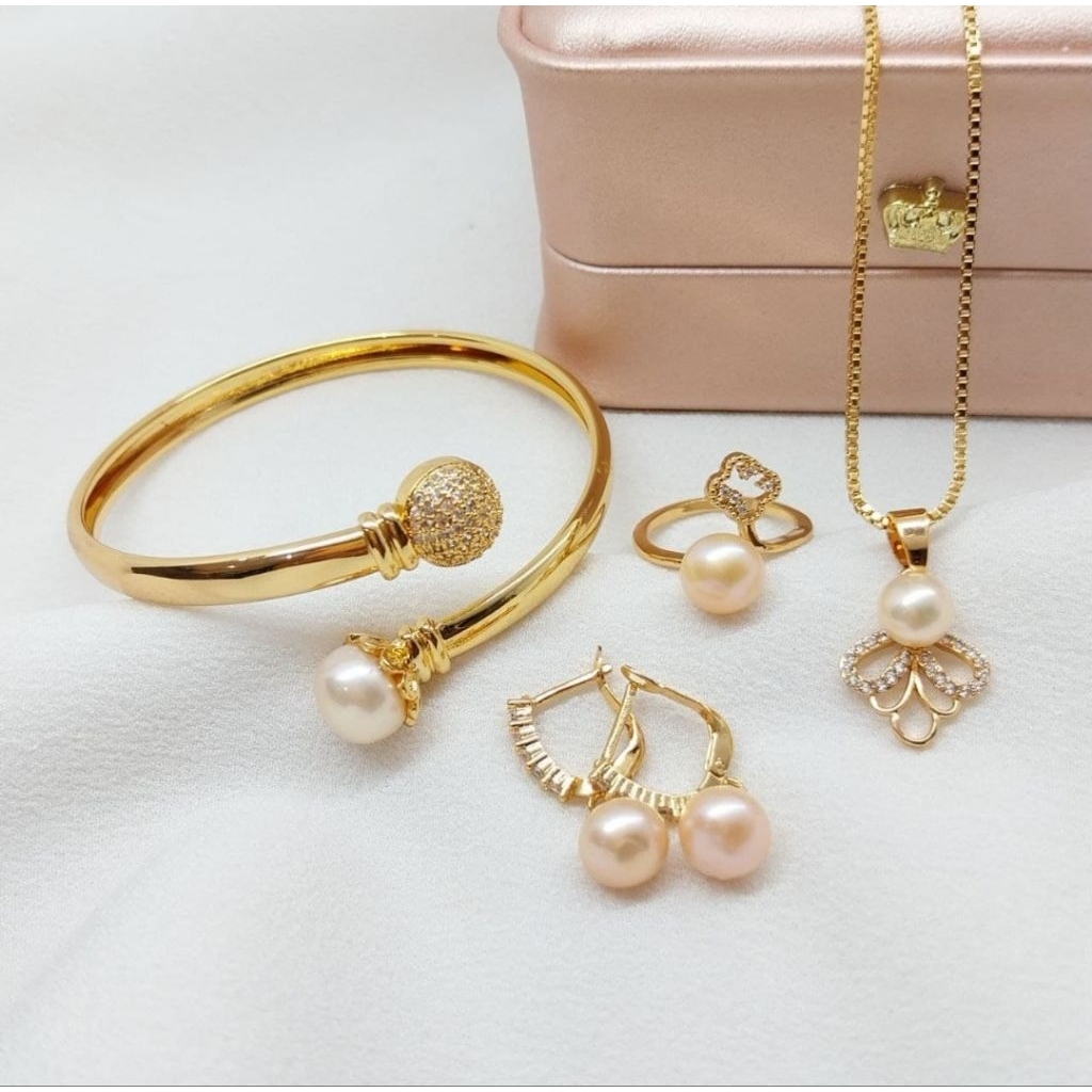 set mutiara lombok lengkap 4in1 free box lengkap sertifikat