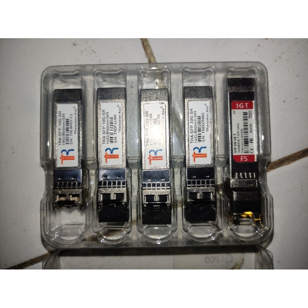 Sfp 10G-SR 5pcs, 10G-SR 300m 3pcs, Sfp 10G-LR 10km 1pcs, Sfp 10G-LR 40km 3psc, Sfp UTP 1pcs, sfp 8gb