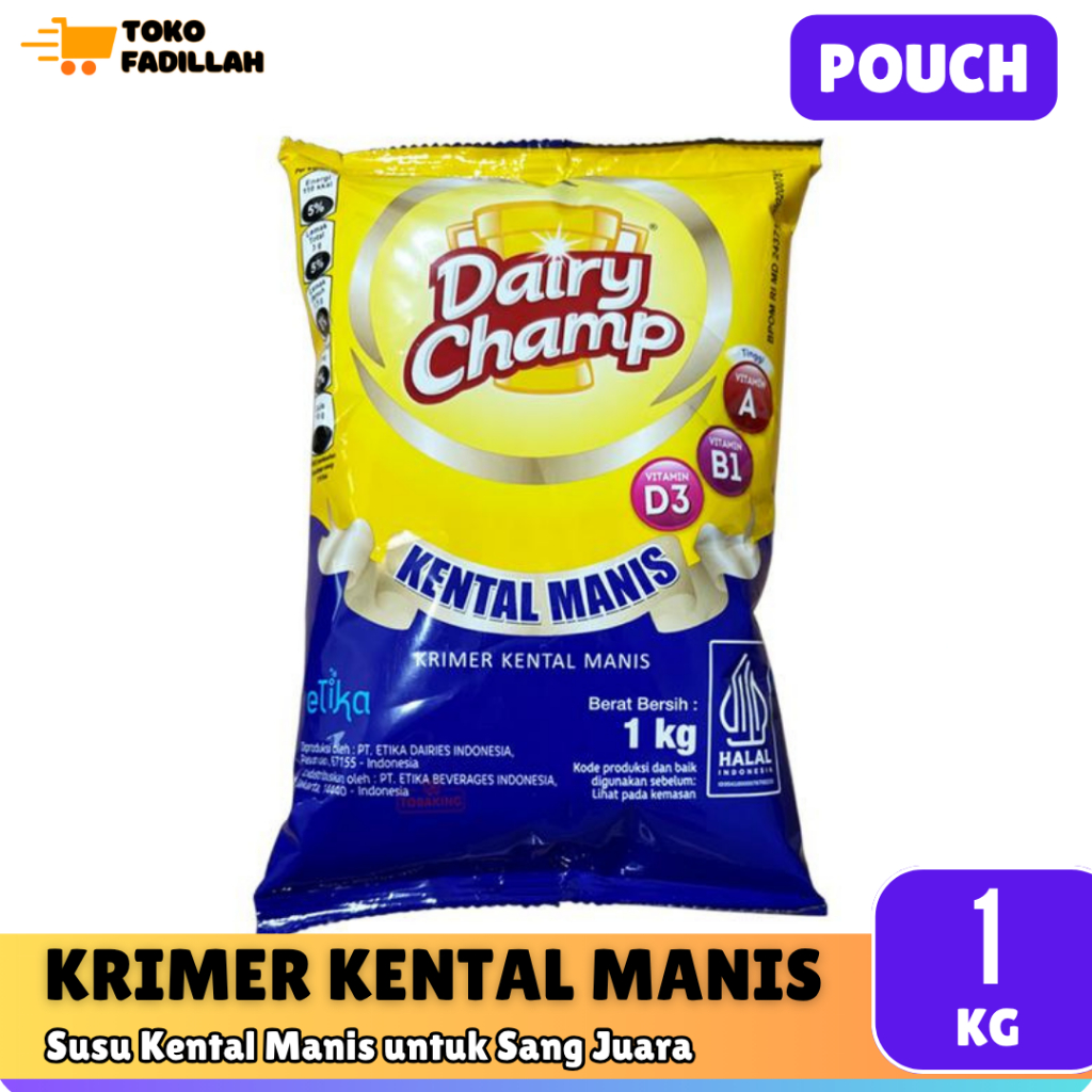 

Dairy Champ Susu Krimer Kental Manis 1 kg