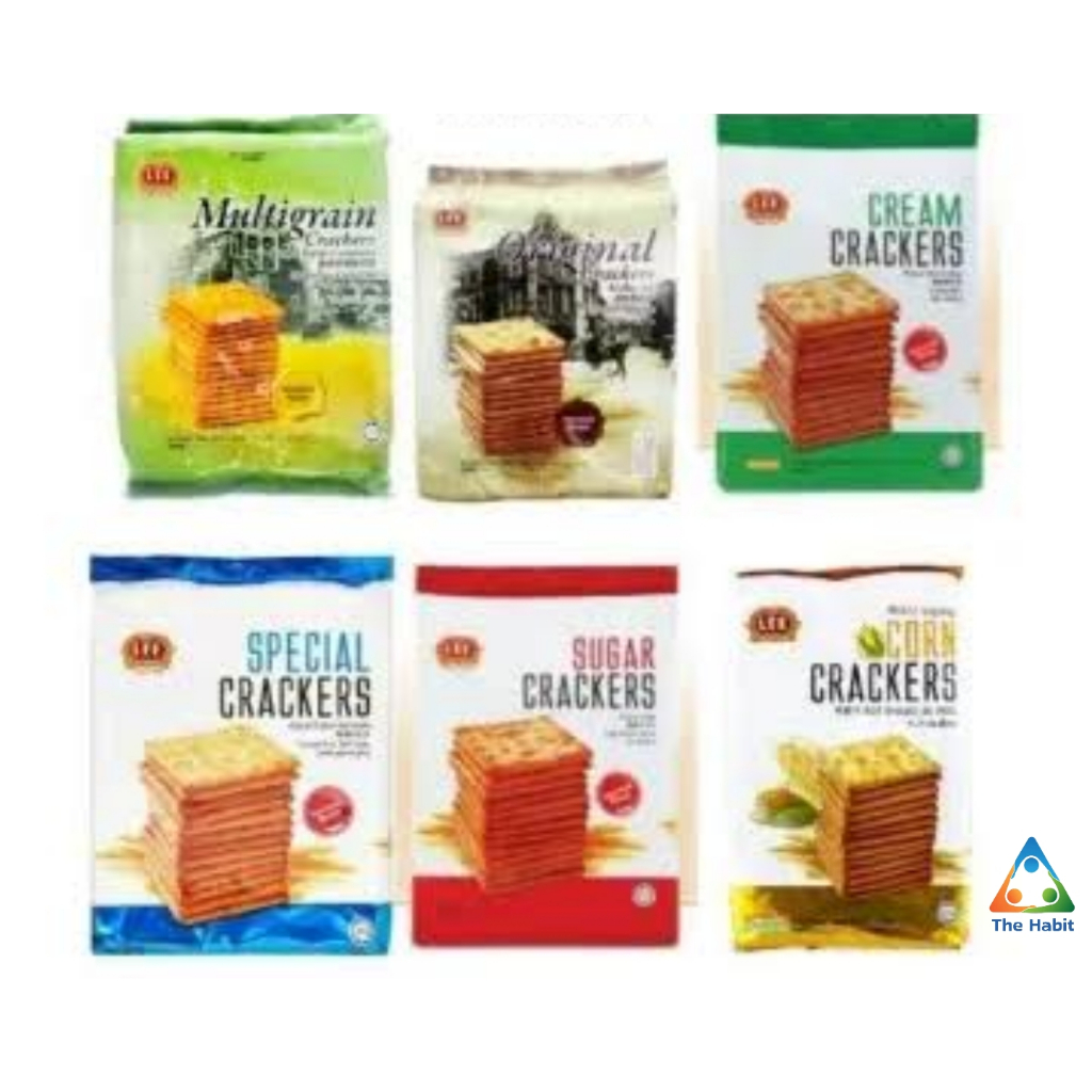 

(The Habit) Lee Biscuits Original Crackers / Tasty Crackers Biskuit 360gr