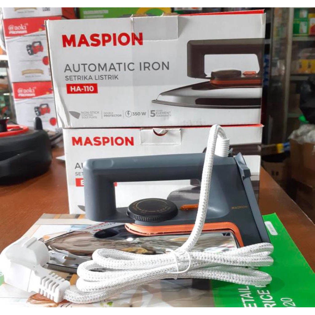 Gosokan maspion H110/Setrikaan maspion/Gosokan baju/Setrikaan baju
