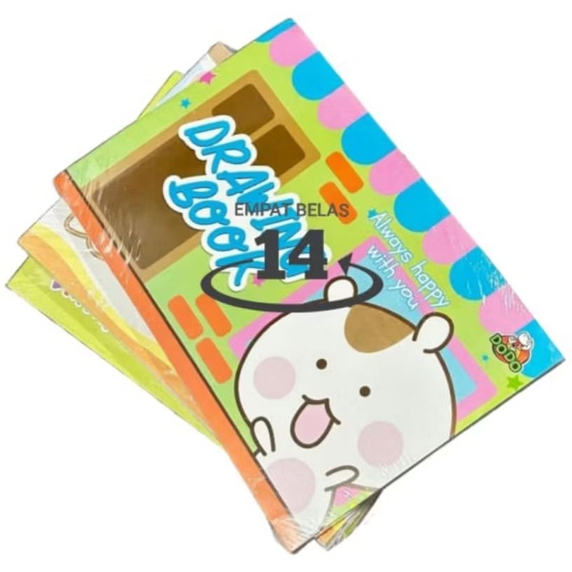 

1 Pak Buku Gambar A4 Dodo ( Isi 10 Buku )