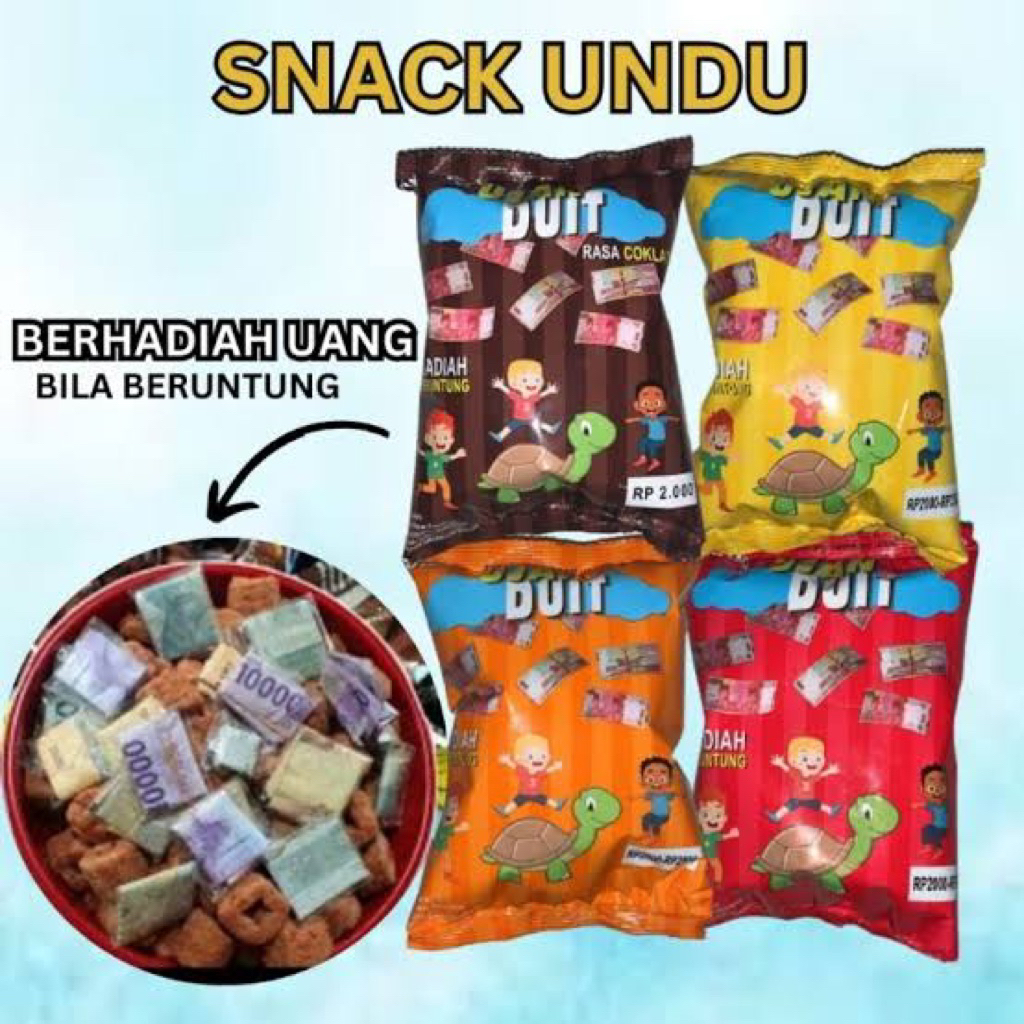 

Chiki Undu Berhadiah isi 10