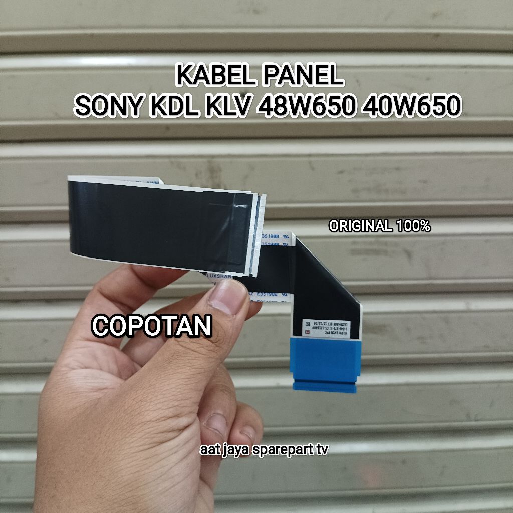 KABEL PANEL FLEXSIBEL PANEL KE MB SONY KDL KLV 48W650 40W650