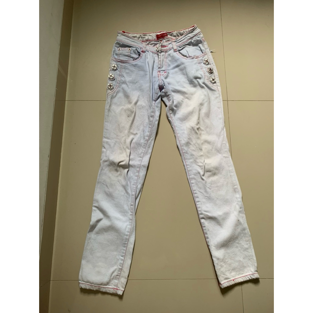 (PRELOVED/PERNAH PAKAI)Celana Jeans Skinny Jeans Wanita Strict // Celana Jeans Wanita Big Size//Cela