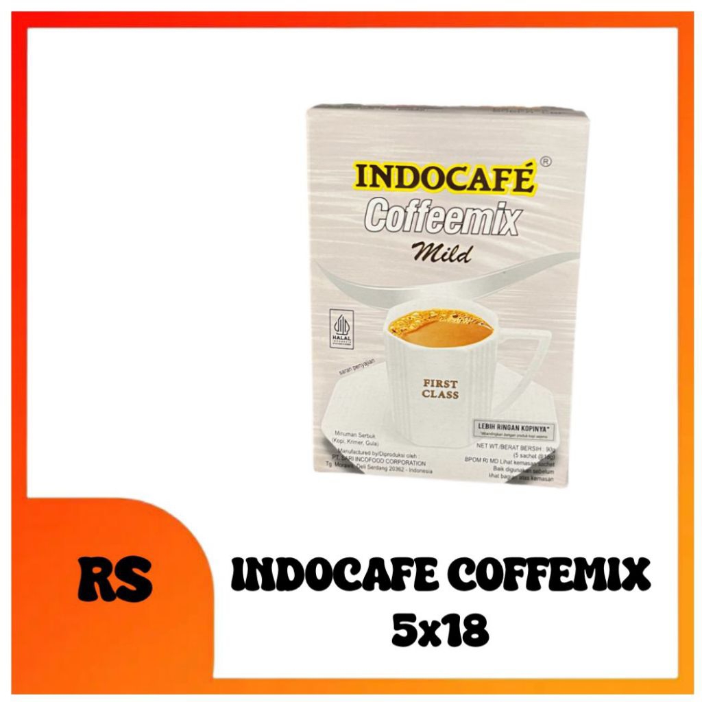 

Indocafe coffemix mild 5×18gram