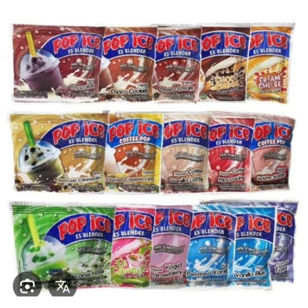 

Pop Ice All varian 10x23g