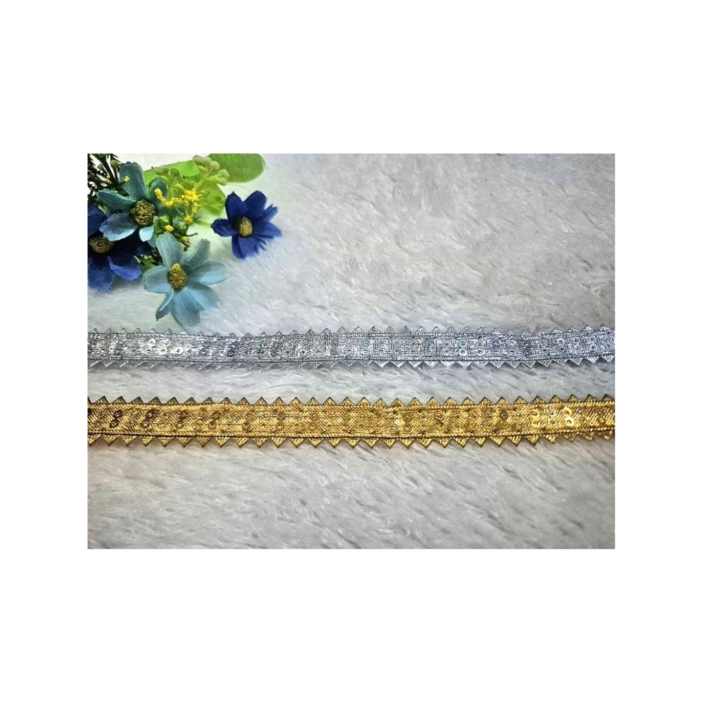 

renda pita india sequin