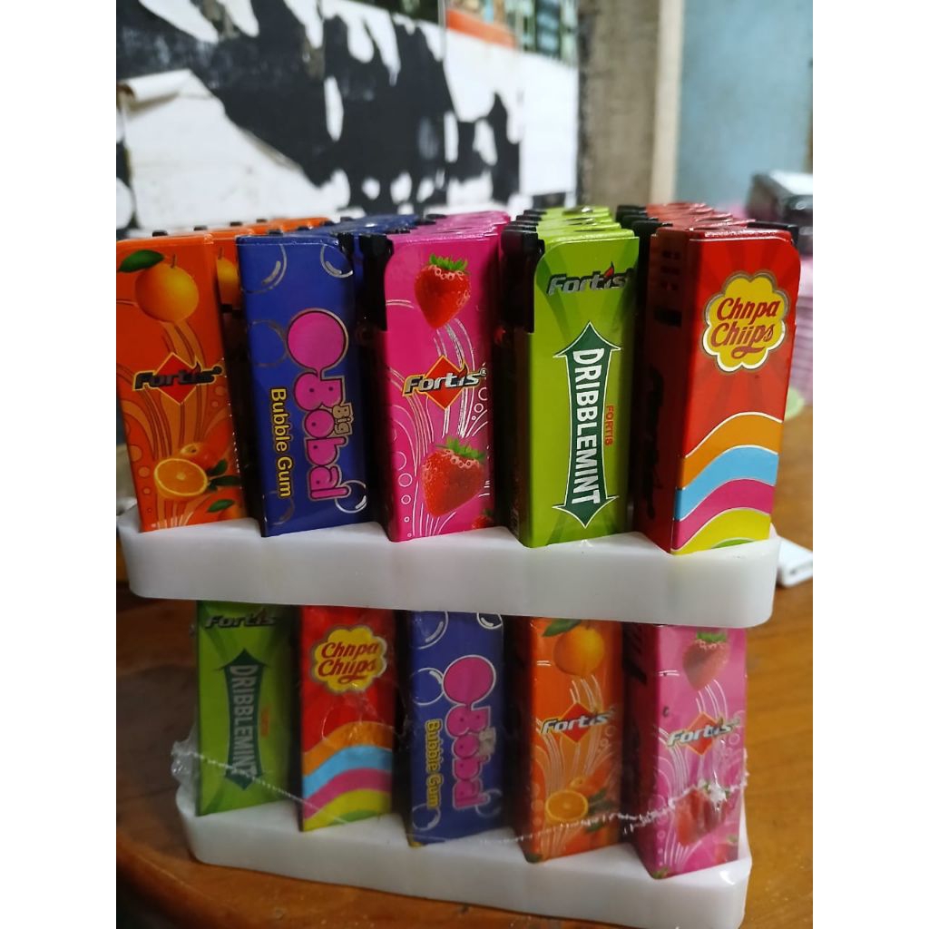 korek Fortis api bara motif permen