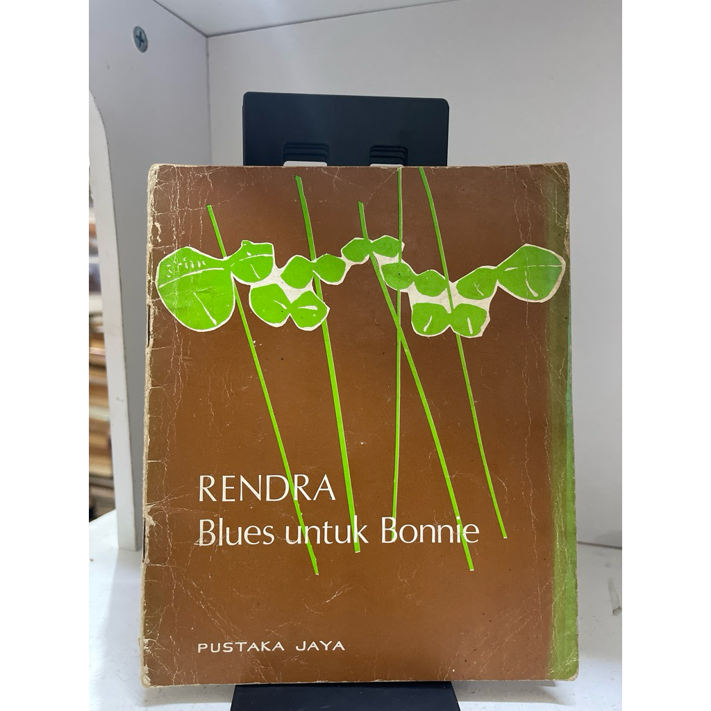 BUKU RENDRA BLUES UNTUK BONNIE