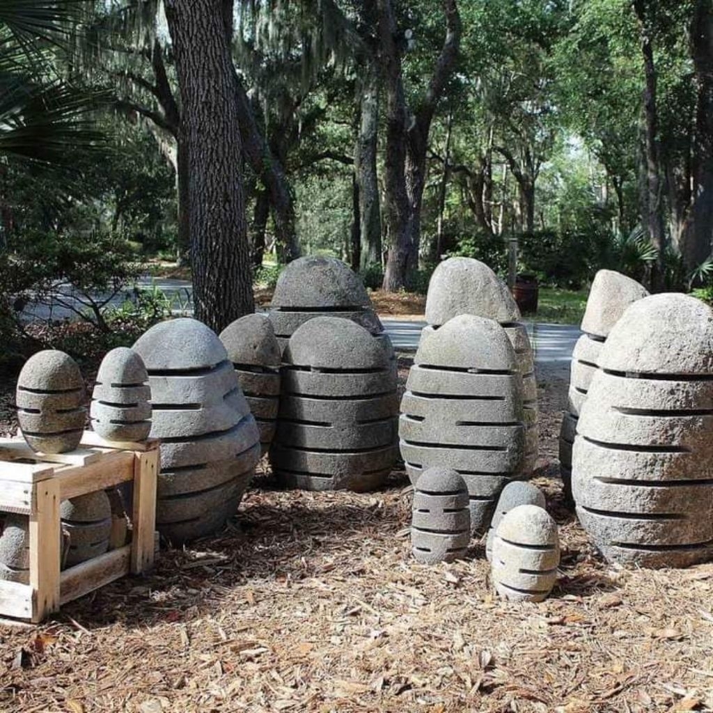 lampu taman/kap lampu taman batu/lampu taman natural