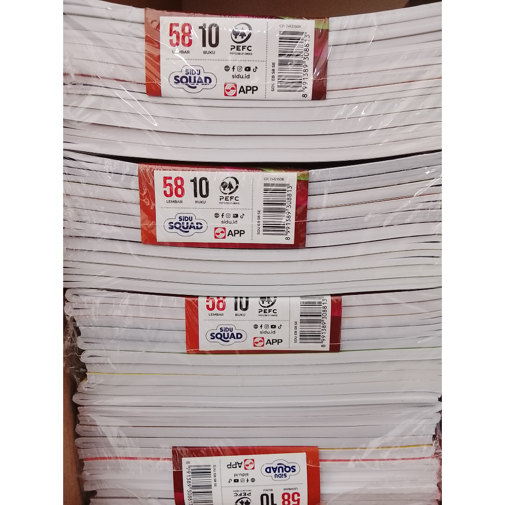 

BUKU SIDU ISI 10 PCS - 58 LEMBAR