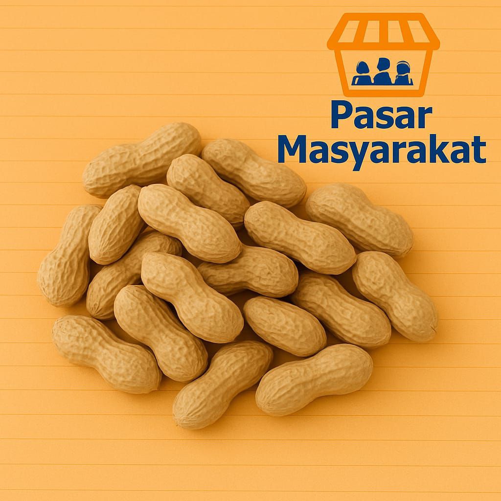 

Kacang Tanah Mentah Berkulit 1 Kg Pasar.Masyarakat