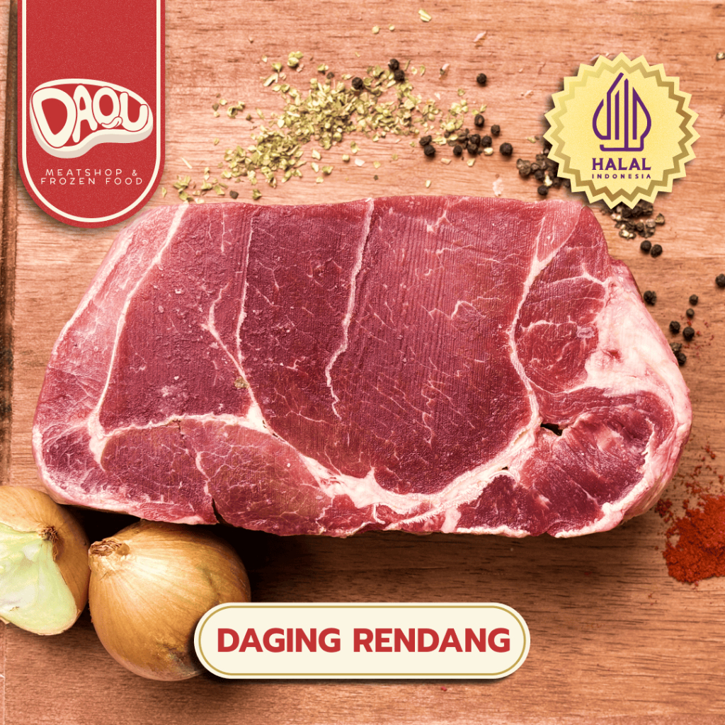 

Daging Rendang | Topside - DAQU Meatshop & Frozen Food