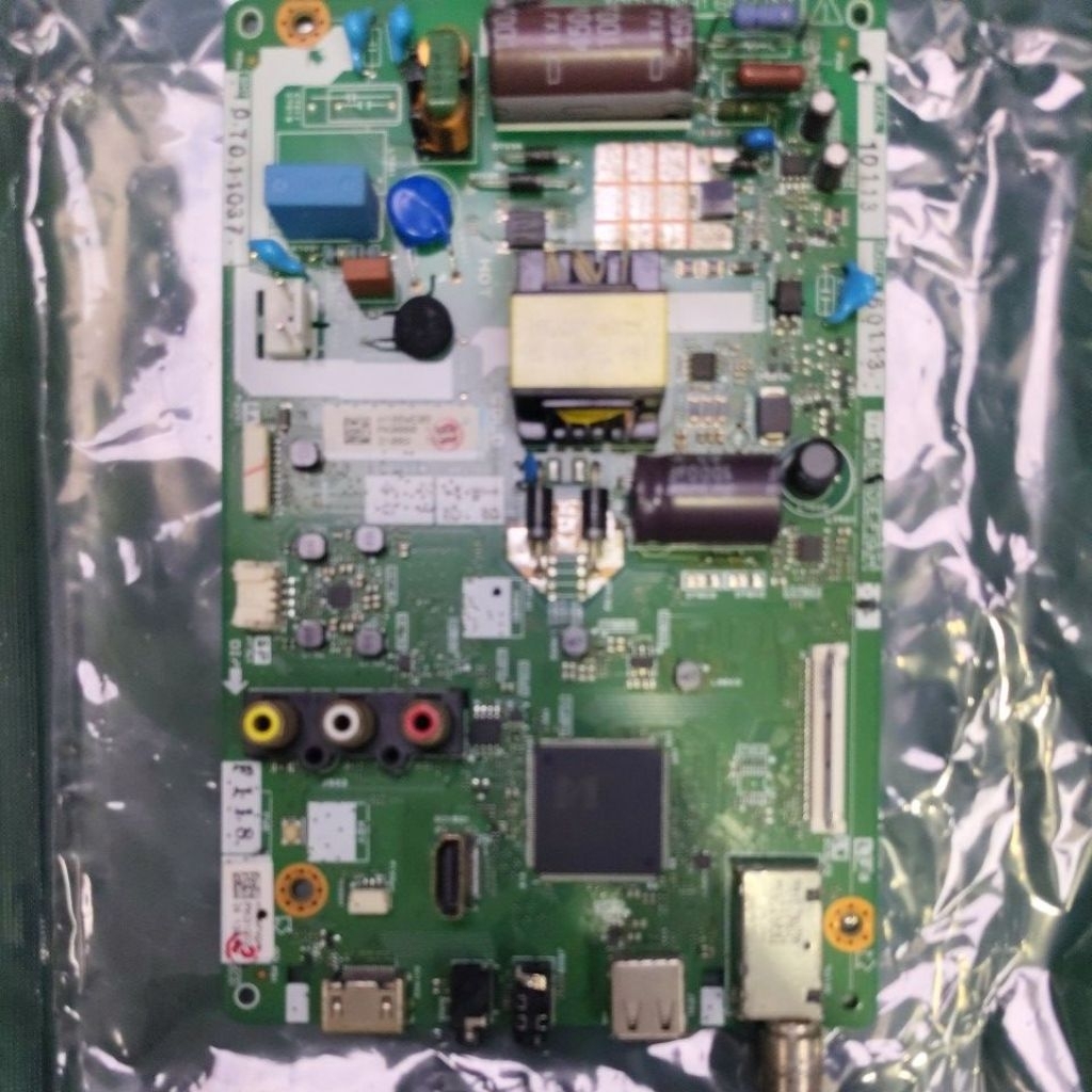 MB MAINBOARD TV LED SHARP 2T-C24DC1I MESIN TV SHARP 2T-C24DC1I